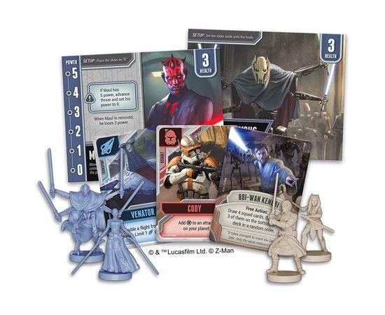 Настольная игра Z-Man Games Star Wars: The Clone Wars - A Pandemic System Game , Английский (841333113483), изображение 4 Настольная игра Z-Man Games Star Wars: The Clone Wars - A Pandemic System Game , Английский (841333113483), изображение 4