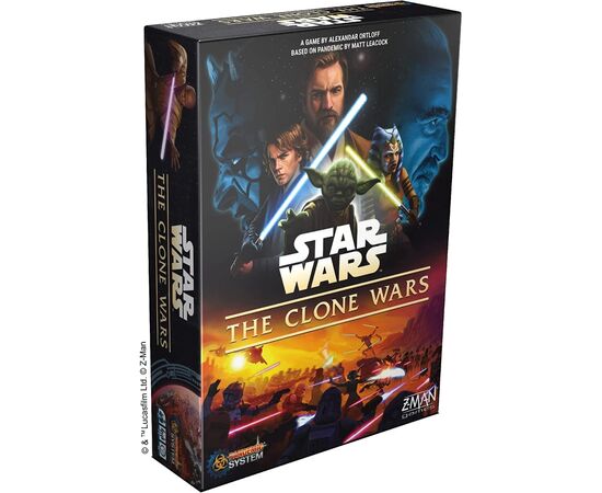 Настільна гра Z-Man Games Star Wars: The Clone Wars - A Pandemic System Game , Англійська (841333113483)