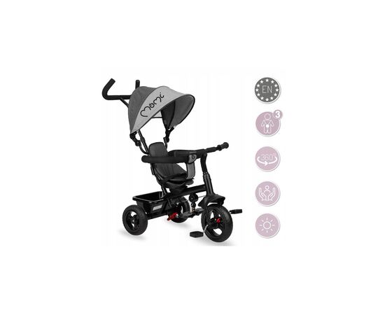 Детский велосипед MoMi Iris 5 в 1 Gray (ROTR00010), изображение 2 Детский велосипед MoMi Iris 5 в 1 Gray (ROTR00010), изображение 2