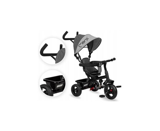 Детский велосипед MoMi Iris 5 в 1 Gray (ROTR00010), изображение 3 Детский велосипед MoMi Iris 5 в 1 Gray (ROTR00010), изображение 3