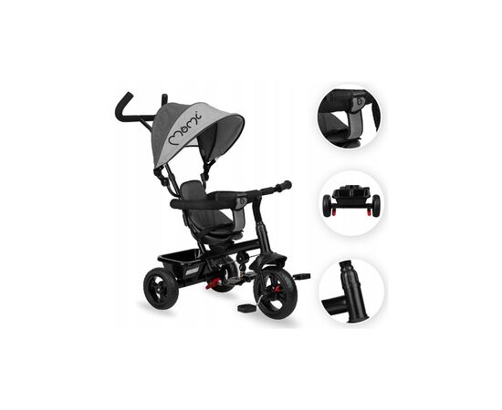 Детский велосипед MoMi Iris 5 в 1 Gray (ROTR00010), изображение 6 Детский велосипед MoMi Iris 5 в 1 Gray (ROTR00010), изображение 6