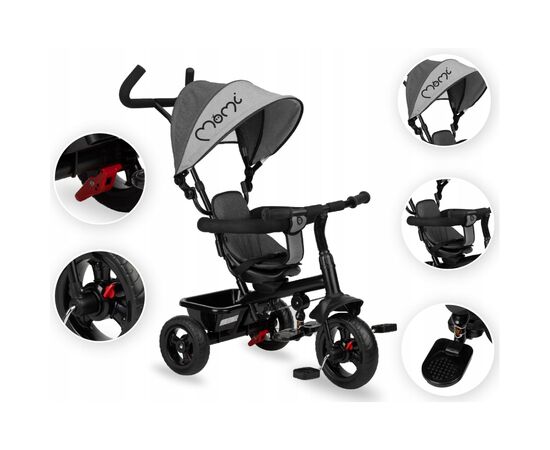 Детский велосипед MoMi Iris 5 в 1 Gray (ROTR00010), изображение 7 Детский велосипед MoMi Iris 5 в 1 Gray (ROTR00010), изображение 7
