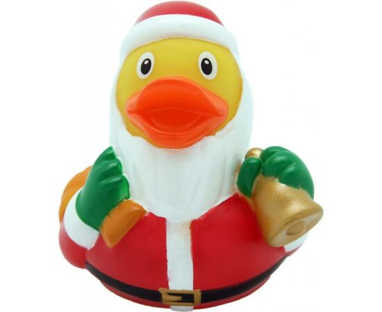 Іграшка для ванної LiLaLu Дед Мороз утка (L1846), зображення 4 Іграшка для ванної LiLaLu Дед Мороз утка (L1846), зображення 4