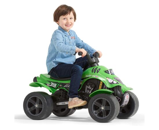 Веломобиль Falk Quad Pirate 609 BR квадроцикл Зеленый (609BR), изображение 2 Веломобиль Falk Quad Pirate 609 BR квадроцикл Зеленый (609BR), изображение 2