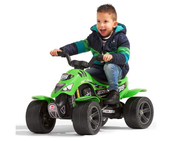 Веломобиль Falk Quad Pirate 609 BR квадроцикл Зеленый (609BR), изображение 3 Веломобиль Falk Quad Pirate 609 BR квадроцикл Зеленый (609BR), изображение 3