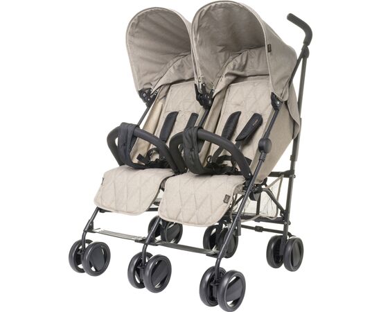 Коляска 4Baby для двойни Twins Beige (4TW01)