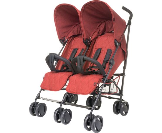 Коляска 4Baby для двойни Twins Red (4TW03)