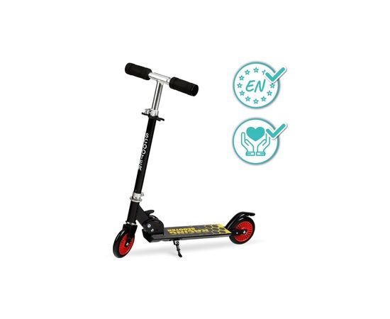 Самокат Qkids Flo Black (KIDS00037), изображение 6 Самокат Qkids Flo Black (KIDS00037), изображение 6