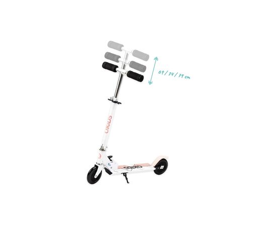 Самокат Qkids Flo Pink (HUBA00013), изображение 3 Самокат Qkids Flo Pink (HUBA00013), изображение 3