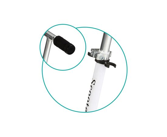 Самокат Qkids Flo white (KIDS00036), изображение 5 Самокат Qkids Flo white (KIDS00036), изображение 5