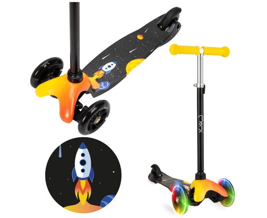 Самокат MoMi Weendy Orange rocket (HULA00004), изображение 5 Самокат MoMi Weendy Orange rocket (HULA00004), изображение 5