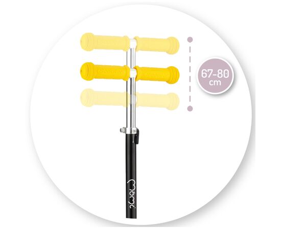 Самокат MoMi Weendy Orange rocket (HULA00004), изображение 6 Самокат MoMi Weendy Orange rocket (HULA00004), изображение 6