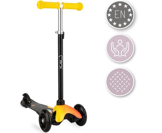 Самокат MoMi Weendy Orange rocket (HULA00004), изображение 8 Самокат MoMi Weendy Orange rocket (HULA00004), изображение 8