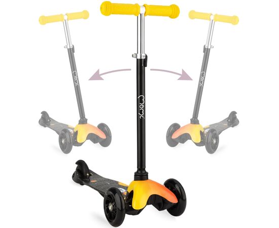 Самокат MoMi Weendy Orange rocket (HULA00004), изображение 9 Самокат MoMi Weendy Orange rocket (HULA00004), изображение 9