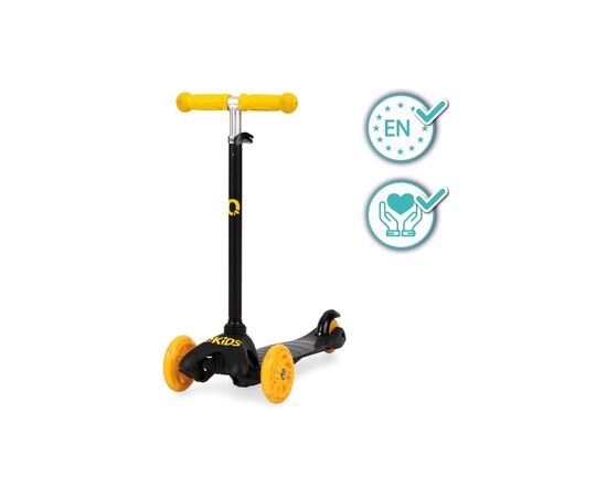 Самокат Qkids Lumis Yellow (HUBA00003), зображення 9