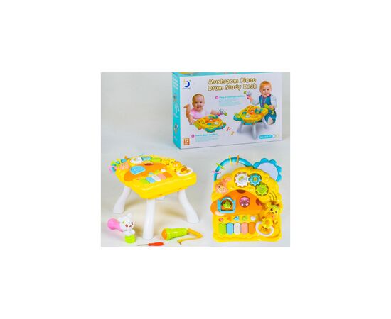 Игровой развивающий центр A-Toys музыкальный столик (2209-13), изображение 2 Игровой развивающий центр A-Toys музыкальный столик (2209-13), изображение 2