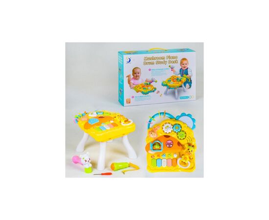 Игровой развивающий центр A-Toys музыкальный столик (2209-13), изображение 3 Игровой развивающий центр A-Toys музыкальный столик (2209-13), изображение 3