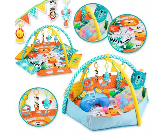 Детский коврик MoMi Multi (MAED00003), изображение 4 Детский коврик MoMi Multi (MAED00003), изображение 4