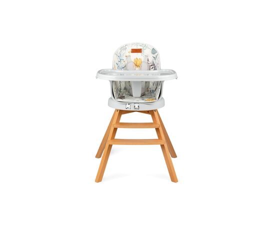 Стульчик для кормления MoMi Woodi flowers (KRKA00008)