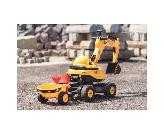 Чудомобиль Falk JCB экскаватор Желтый (135A), изображение 8 Чудомобиль Falk JCB экскаватор Желтый (135A), изображение 8