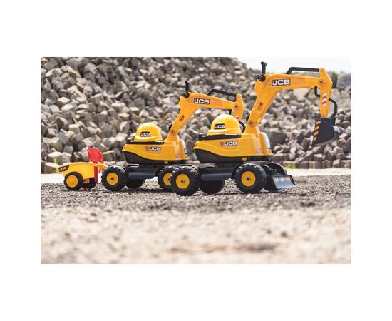 Чудомобиль Falk JCB экскаватор Желтый (135A), изображение 9 Чудомобиль Falk JCB экскаватор Желтый (135A), изображение 9