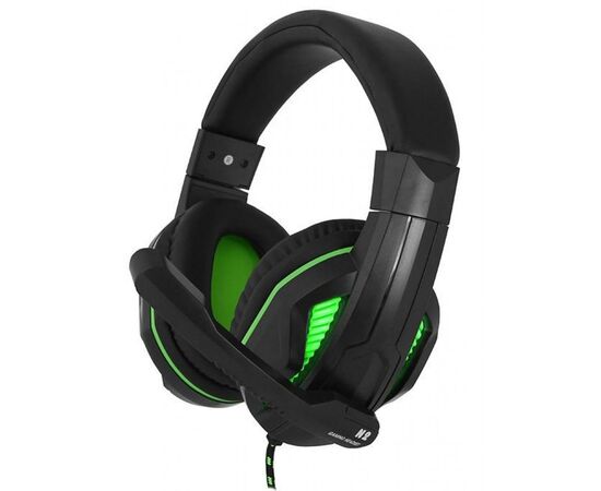 Навушники Gemix N2 LED Black-Green Gaming