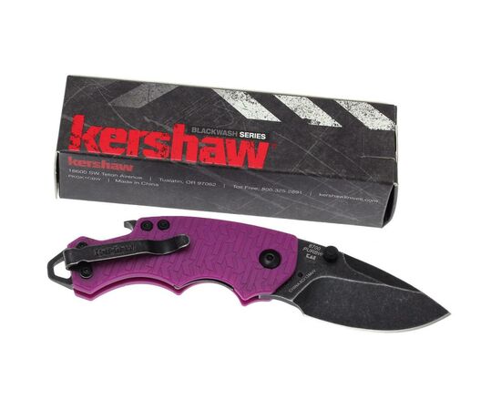 Нож Kershaw Shuffle фиолетовый (8700PURBW), изображение 9 Нож Kershaw Shuffle фиолетовый (8700PURBW), изображение 9
