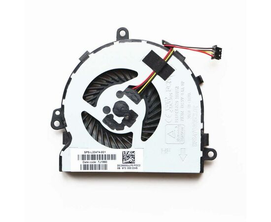 Вентилятор ноутбука HP Pavilion 15-da/db/dr,250/255 G7,5V,0.4A,4pin (A48429), изображение 2 Вентилятор ноутбука HP Pavilion 15-da/db/dr,250/255 G7,5V,0.4A,4pin (A48429), изображение 2