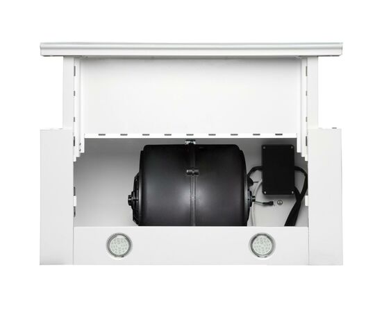 Витяжка кухонна Eleyus Storm G 1200 LED SMD 60 WH (StormG1200LEDSMD60WH), зображення 8 Витяжка кухонна Eleyus Storm G 1200 LED SMD 60 WH (StormG1200LEDSMD60WH), зображення 8