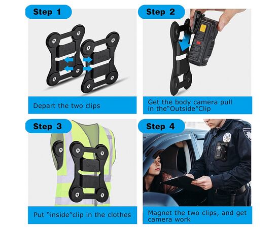 Крепление для видеокамеры BOBLOV 8pcs Magnet Mount, изображение 4 Крепление для видеокамеры BOBLOV 8pcs Magnet Mount, изображение 4