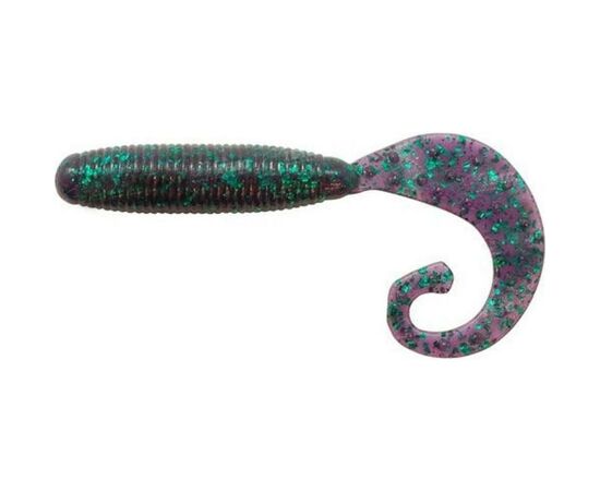 Силикон рыболовный Reins FAT G TAIL GRUB 3" (12 шт/упак) 012 Junebug (1552.00.49)