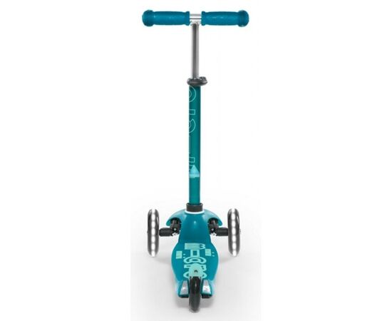 Самокат Micro Mini Deluxe Aqua LED (MMD076), изображение 4 Самокат Micro Mini Deluxe Aqua LED (MMD076), изображение 4