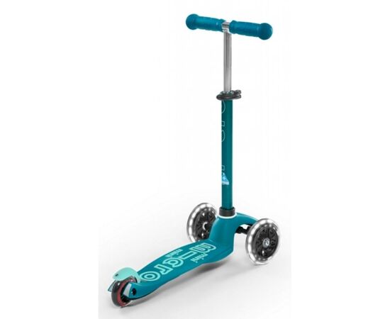 Самокат Micro Mini Deluxe Aqua LED (MMD076), изображение 5 Самокат Micro Mini Deluxe Aqua LED (MMD076), изображение 5