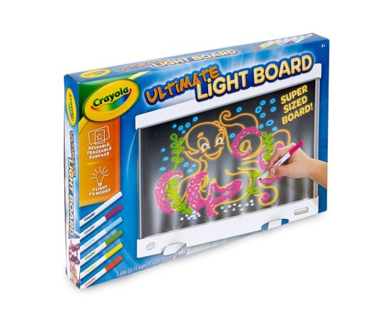 Набор для творчества Crayola игровая панель с подсветкой (74-7504), изображение 5