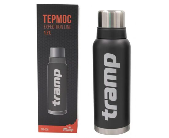Термос Tramp Expedition Line 1.2 л Grey (UTRC-028-grey), изображение 3 Термос Tramp Expedition Line 1.2 л Grey (UTRC-028-grey), изображение 3