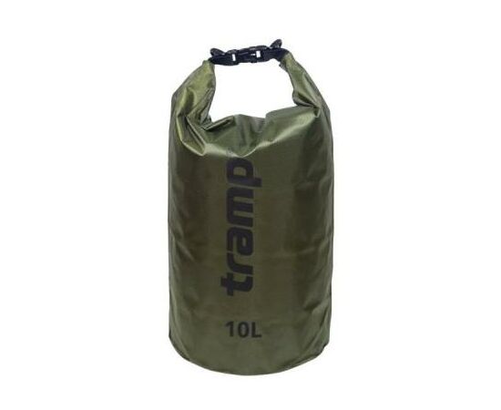 Гермомешок Tramp PVC Diamond Rip-Stop оливковый 10л (TRA-111-olive)