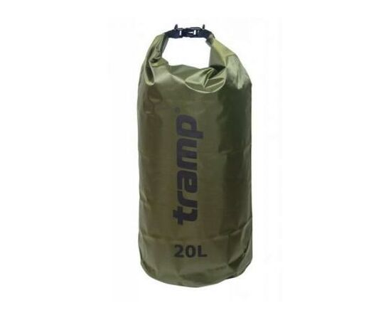 Гермомешок Tramp PVC Diamond Rip-Stop оливковый 20л (TRA-113-olive)