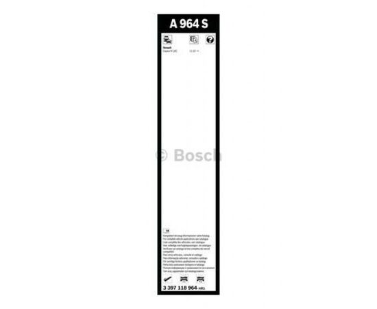 Щітка склоочисника Bosch 3 397 118 964, зображення 5 Щітка склоочисника Bosch 3 397 118 964, зображення 5