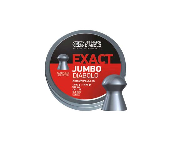 Пульки JSB Exact Jumbo 5,51 мм 250 шт/уп (546246-250)