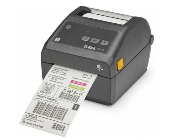 Принтер етикеток Zebra ZD420d 300DPi, USB, USB Host (ZD42043-D0EE00EZ)