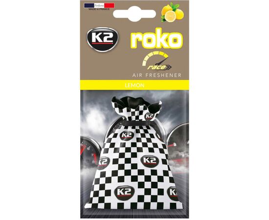 Ароматизатор для автомобіля K2 VINCI ROKO RACE LEMON 25гр (V825R)