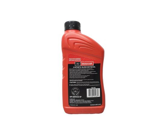 Моторное масло Ford Motorcraft Synthetic Blend 5W-20 946 ml (XO5W20Q1SP), изображение 3 Моторное масло Ford Motorcraft Synthetic Blend 5W-20 946 ml (XO5W20Q1SP), изображение 3