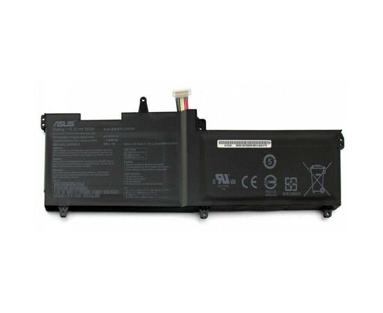 Акумулятор до ноутбука ASUS ROG GL702 C41N1541, 5000mAh (76Wh), 4cell, 15.2V, Li-ion, че (A47283)