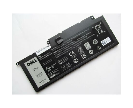 Аккумулятор для ноутбука Dell Inspiron 15-7537 F7HVR, 58Wh (3800mAh), 4cell, 14.8V, Li-ion (A47207), изображение 2 Аккумулятор для ноутбука Dell Inspiron 15-7537 F7HVR, 58Wh (3800mAh), 4cell, 14.8V, Li-ion (A47207), изображение 2