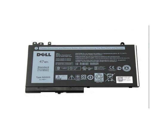 Аккумулятор для ноутбука Dell Latitude E5270 NGGX5, 47Wh (4130mAh), 3cell, 11.4V, Li-ion (A47527)