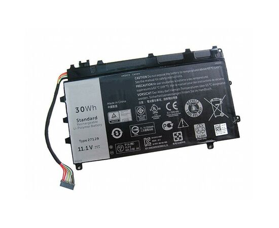 Аккумулятор для ноутбука Dell Latitude E7350 271J9 (для экр. блока), 30Wh (2500mAh), 3cell (A47224), изображение 3 Аккумулятор для ноутбука Dell Latitude E7350 271J9 (для экр. блока), 30Wh (2500mAh), 3cell (A47224), изображение 3