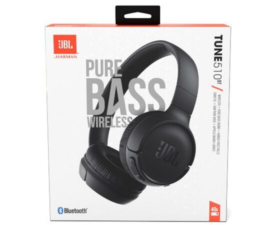 Наушники JBL Tune 510BT Black (JBLT510BTBLKEU), изображение 8 Наушники JBL Tune 510BT Black (JBLT510BTBLKEU), изображение 8
