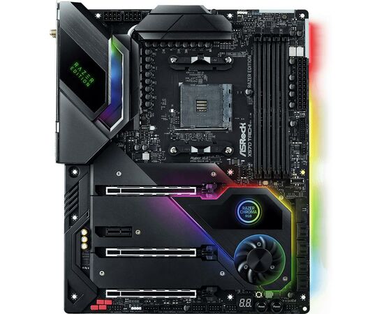 Материнська плата ASRock X570 TAICHI RAZER EDITION, зображення 2 Материнська плата ASRock X570 TAICHI RAZER EDITION, зображення 2