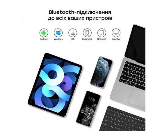 Чохол до планшета AirOn Premium iPad Air 4 10.9" Bluetooth keyboard touchpad (4822352781051), зображення 4 Чохол до планшета AirOn Premium iPad Air 4 10.9" Bluetooth keyboard touchpad (4822352781051), зображення 4
