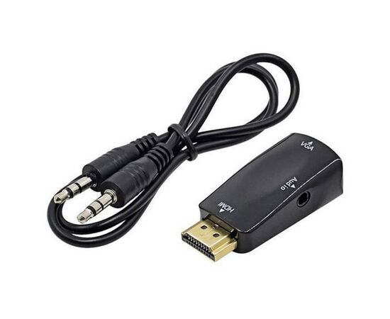 Переходник ST-Lab HDMI male (PC/laptop) - VGA F(Monitor) (U-991 black)